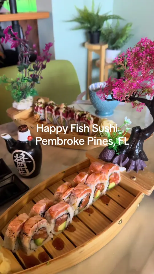 Happy Fish Sushi on TikTok, video by natalxalxlly