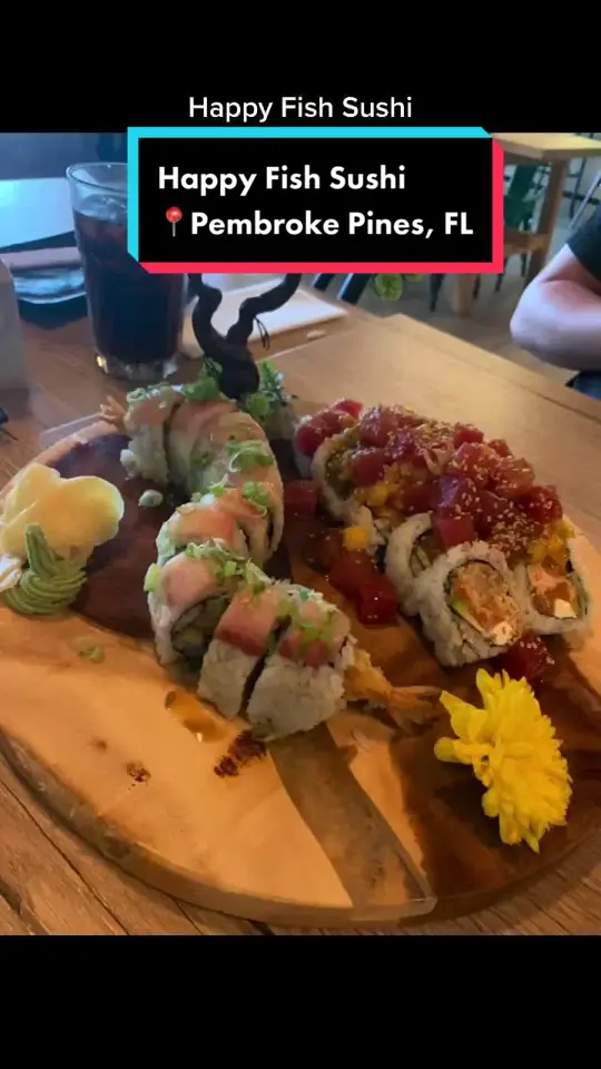 Happy Fish Sushi on TikTok, video by illeatdat