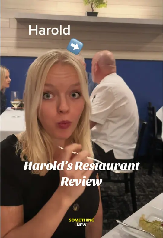 Harold's in Fort Myers showing review, date night, unique food, delicious food, staff, experience, video by ktrizdaily on TikTok