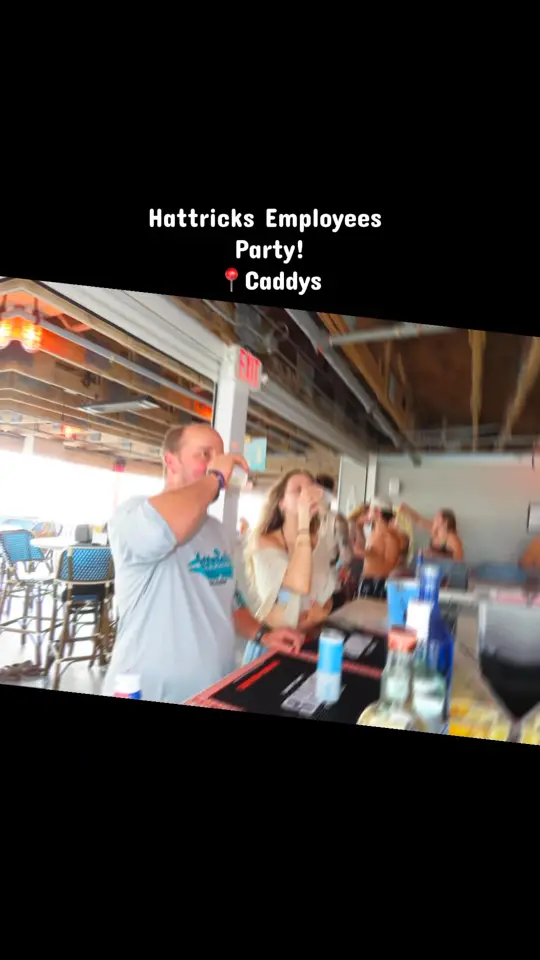 Hattricks Tavern in Tampa showing staff party, venue recap, video by Hattricks Tavern on Facebook