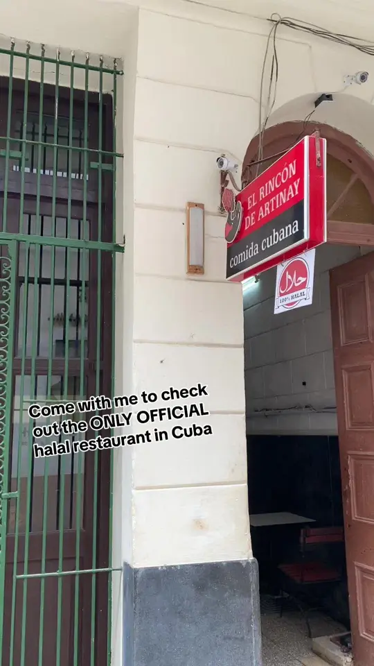 Havana Club Cafe Restaurant in Hialeah showing restaurant, halal food, havana, cuba, video by moderatelymuslimme on TikTok
