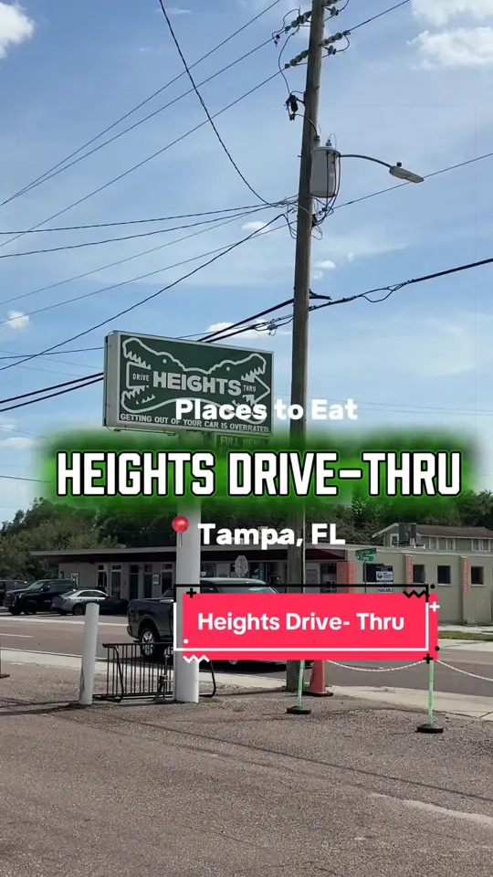 Heights Social in Tampa showing drinks, treats, one year anniversary celebration, video by ntashahall on TikTok