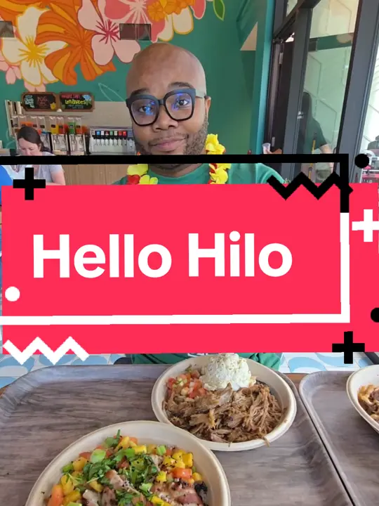 Hello Hilo in Gainesville showing review, visit, atmosphere, sweet hawaiian donuts, video by antlantaeats on TikTok