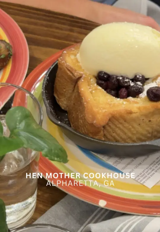Hen Mother Cookhouse - Johns Creek in Johns Creek showing brunch, breakfast, video by rosiesnailwerk on TikTok