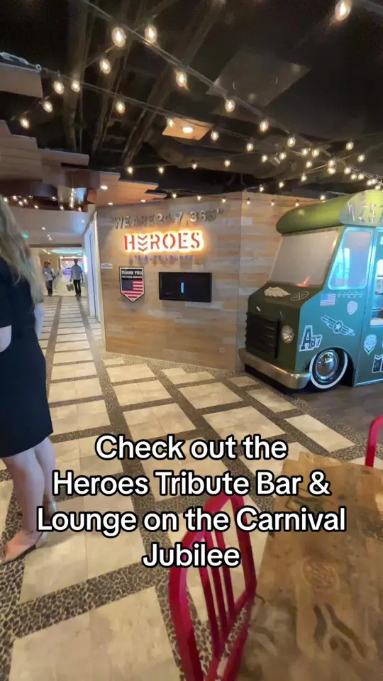 Heroes Lounge in Panama City showing bar, venue visit, video by ambernedge on TikTok