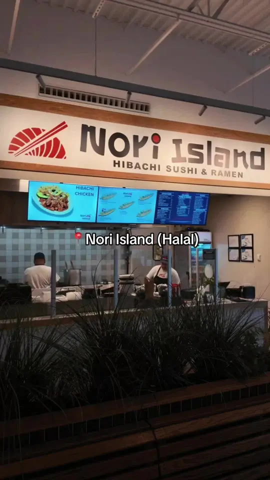 Hibachi Buffet & Grill in Peachtree Corners showing sushi, hibachi, ramen, video by atlhalalbites on TikTok