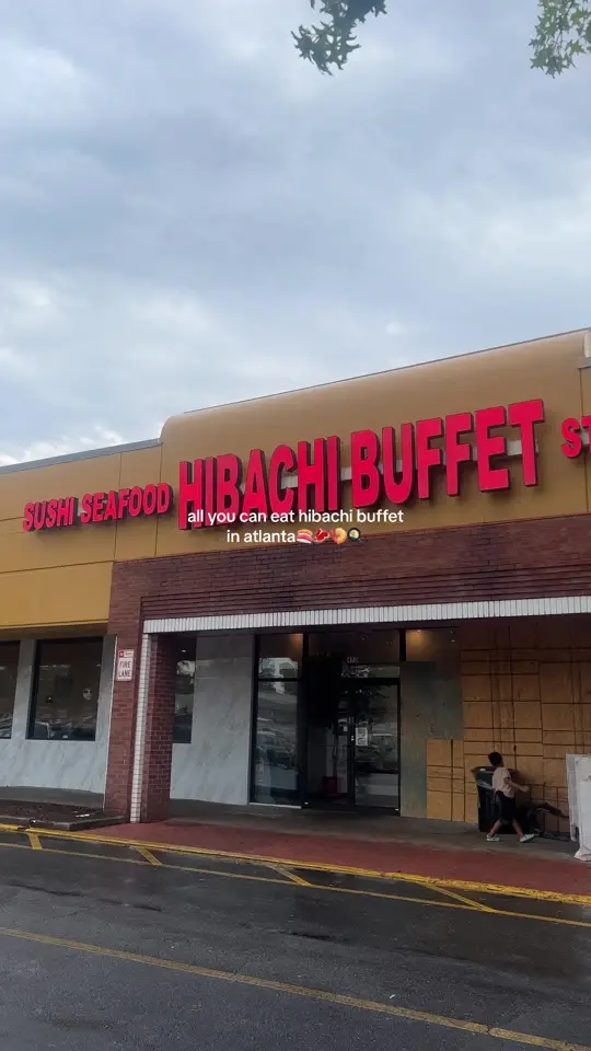 Hibachi Grill & Supreme Buffet in Lawrenceville showing buffet, hibachi, video by jaaliyahs on TikTok