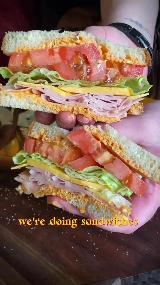 Hobbit American Grill - East in Tallahassee showing food, hashbrowns and fried egg / food, dulche de leche cinnamon rolls / food, homemade bread and apple butter / food, harvest tomato and turkey sandwich / food,, video by thecopperspoon_ on TikTok