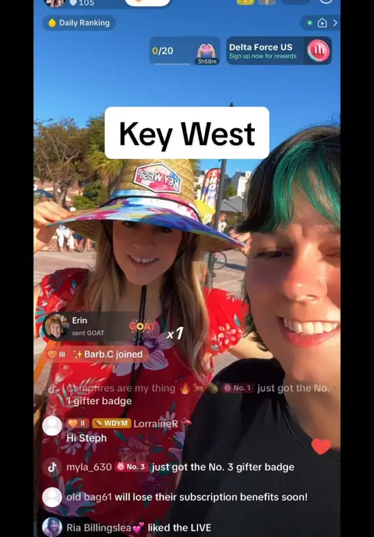 Hog's Breath Saloon in Key West showing visit, hog's breath saloon, video by stephanieroush3 on TikTok