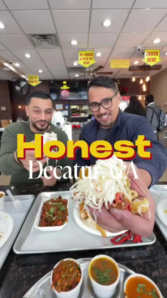 Honest Star Tropical Restaurant in Lawrenceville showing food, tokri chaat, falooda, indian street food, video by chrismomongan on TikTok