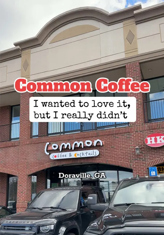 Honest in Suwanee showing review, toasted rice latte, uncommon latte, video by chasingatl on TikTok