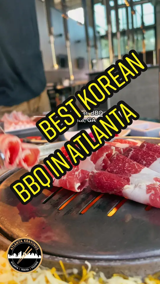 Honey Pig in Duluth showing korean bbq, review, video by atlanta_kravings on TikTok