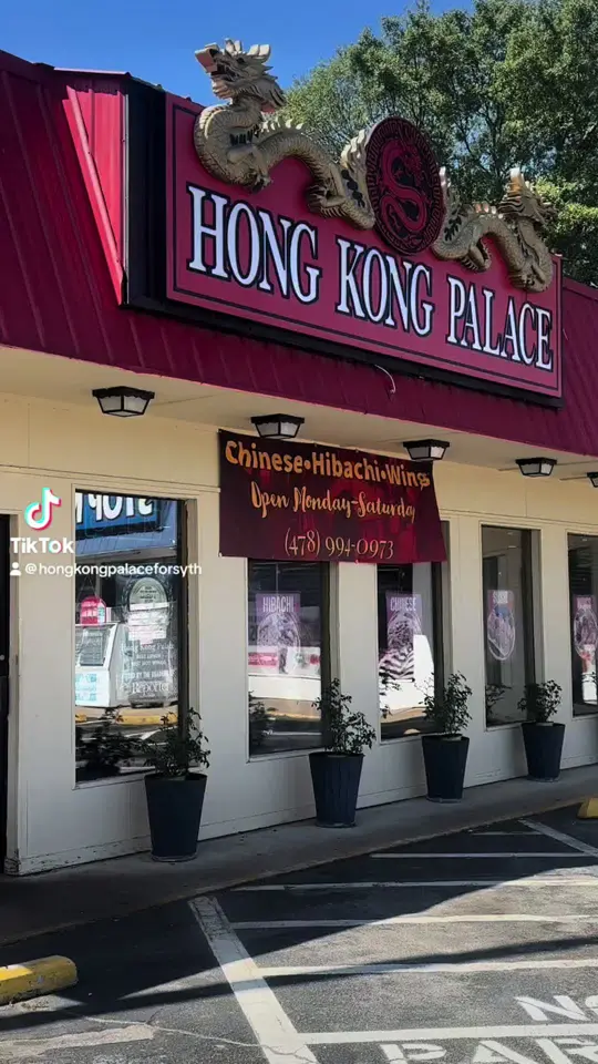 Hong Kong Palace Asian Restaurant in Forsyth showing buffet, chinese food, video by hongkongpalaceforsyth on TikTok