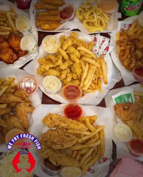 Hook fish and chicken in Miami Gardens showing restaurant, location, video by Hook Fish And Chicken on Facebook