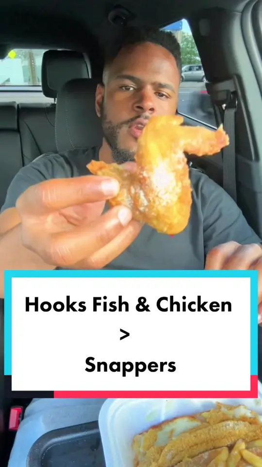Hooks Fish & Chicken on TikTok, video by mr.chimetime