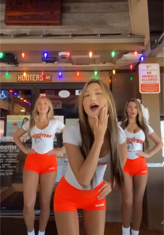 Hooters on TikTok, video by southflhooters