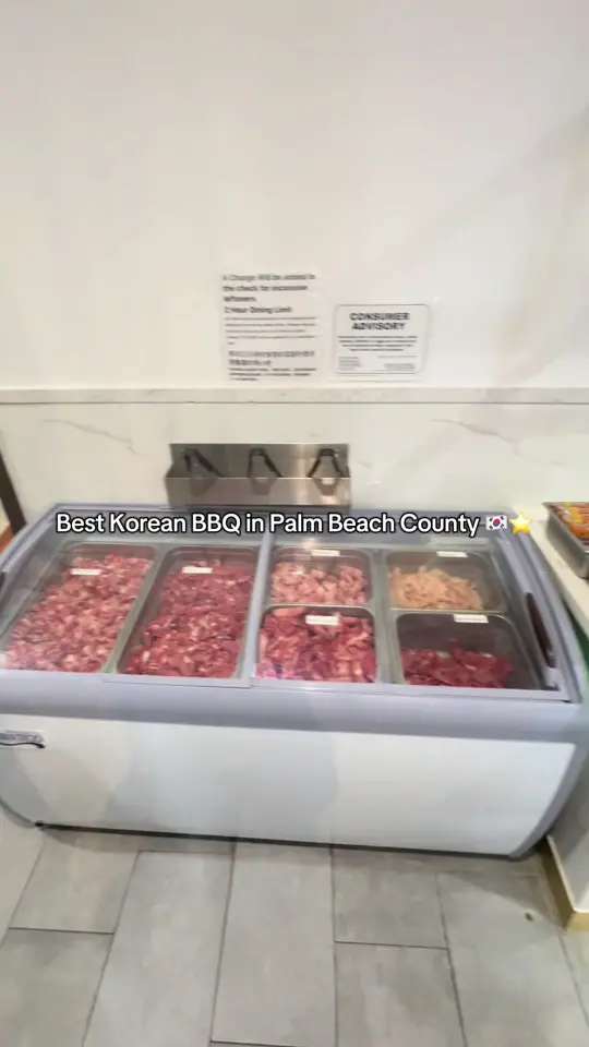  in Florida showing food, hotpot, korean bbq, video by thingstodoinpalmbeach on TikTok