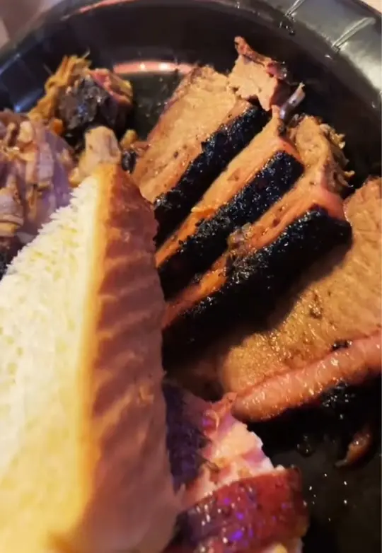 Hot Spot Barbecue in Pensacola showing review, bbq, video by saljhigareda on TikTok