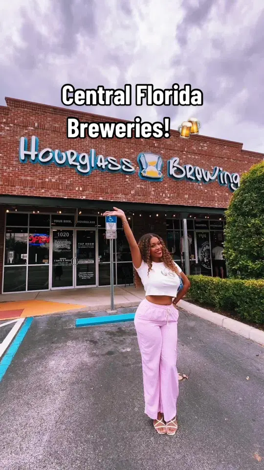 Hourglass Brewing in Longwood showing visit, brewery, ipa, video by orlandoqueen on TikTok
