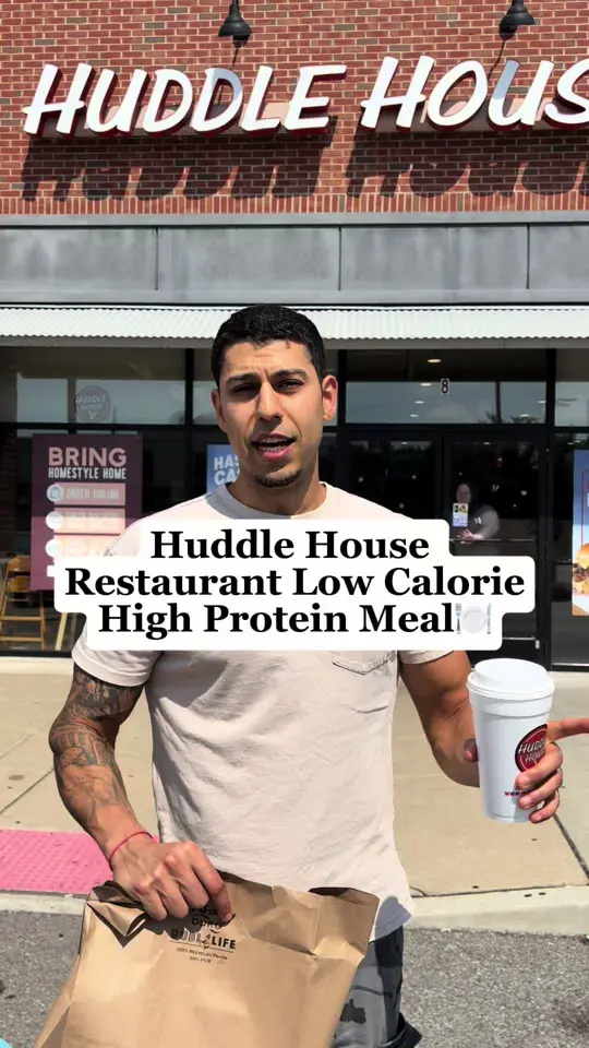 Huddle House in Jackson showing food, diet tips, video by trainwithmikey on TikTok