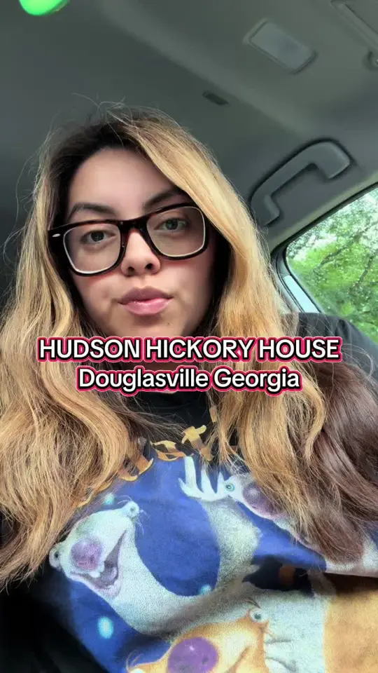 Hudson's Hickory House, LLC in Douglasville showing review, visit, video by explorewithabigail on TikTok