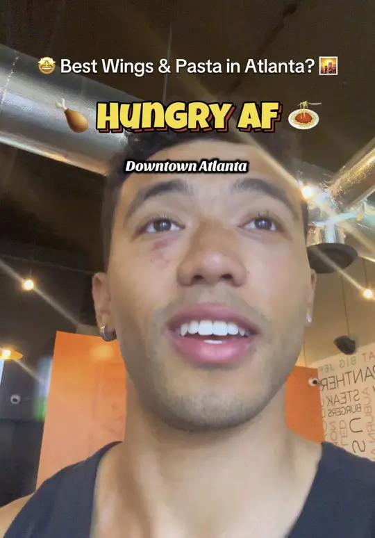 Hungry AF Downtown in Atlanta showing review, visit, video by cj_explore on TikTok