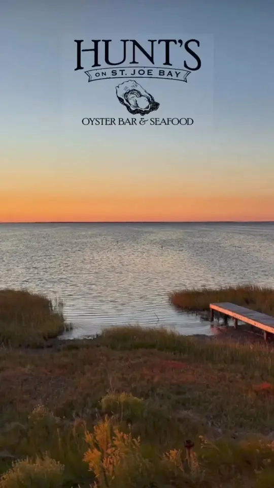 Hunt's Oyster Bar and Seafood in Panama City showing visit, atmosphere, video by Hunt's Oyster Bar on St. Joe Bay on Facebook