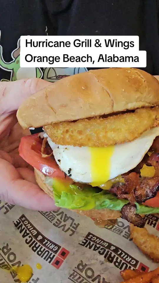 Hurricane Grill & Wings on TikTok, video by gulfcoastjourneys