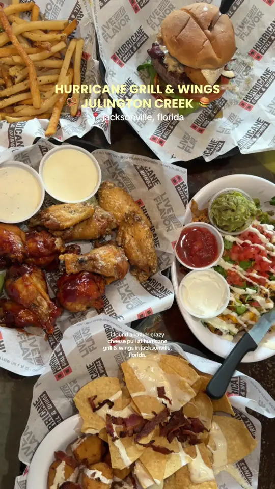Hurricane Grill & Wings on TikTok, video by siennafayee