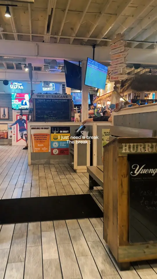 Hurricane Hole in Key West showing cocktail, drinks, video by Hurricane Grill & Wings on Facebook