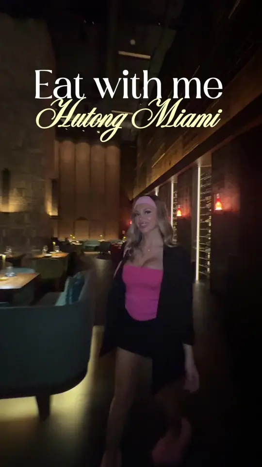 Hutong Miami in Miami showing dinner review, emperor menu, video by taylorshay_ on TikTok