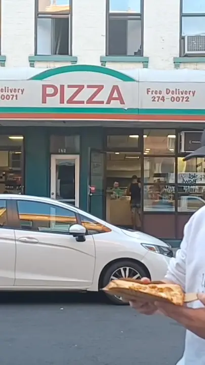 I Love NY Pizza in Locust Grove showing review, pizza, video by deanomite94 on TikTok