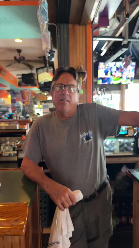Ichabod's Dockside Bar & Grille in Melbourne showing visit, atmosphere, video by ichabods.dockside on TikTok
