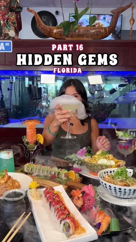 ICHIMARU MY FAV (Cove Road) in Stuart showing thai food, japanese food, drinks, video by explorewithgg on TikTok