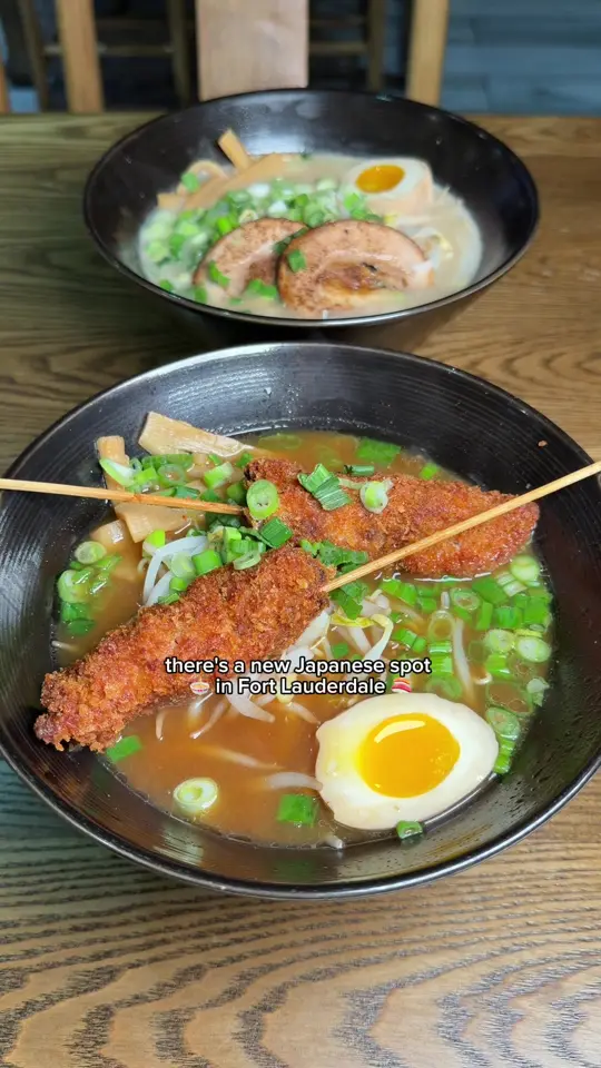 Ichimora in Fort Lauderdale showing sushi, ramen, comfort dishes, video by explorewithgg on TikTok