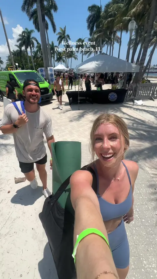 Ideal Nutrition in Wellington showing event, wellness event, workout, hiit boxing, yoga, pilates, run club, video by madisonwood_ on TikTok