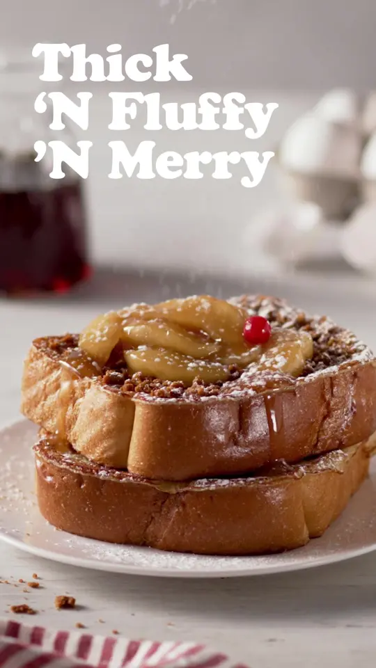 IHOP in Albany showing food, thick n’ fluffy french toast, video by IHOP on Facebook
