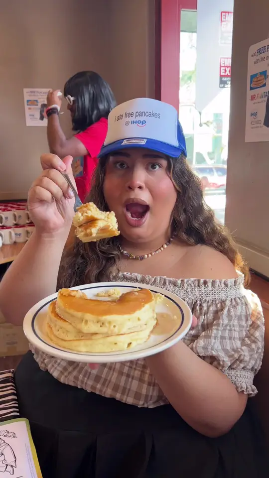 IHOP in Albany showing visit, pancakes, video by naomiheartsxo on TikTok