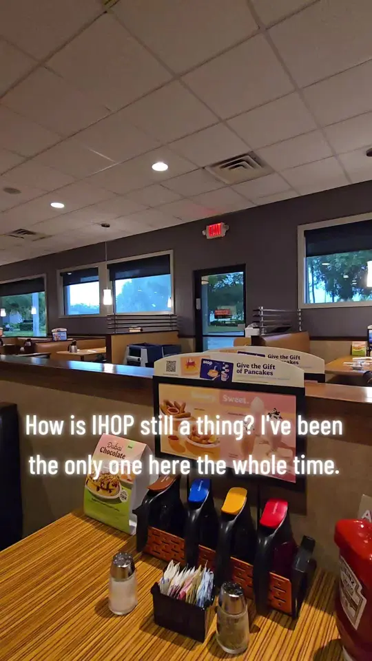 IHOP on TikTok, video by kenbrandt89