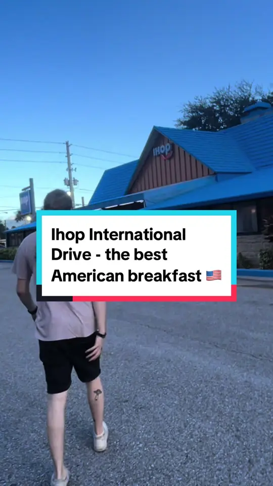IHOP in Orlando showing review, visit, video by thejohnsonsadventures on TikTok