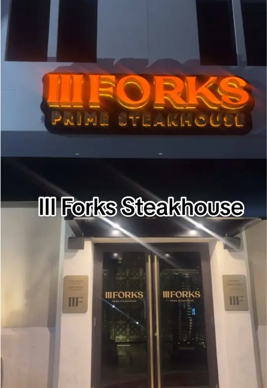 Iii Forks Steakhouse in Jacksonville showing girl dinner, visit, video by thejaxexperience_904 on TikTok