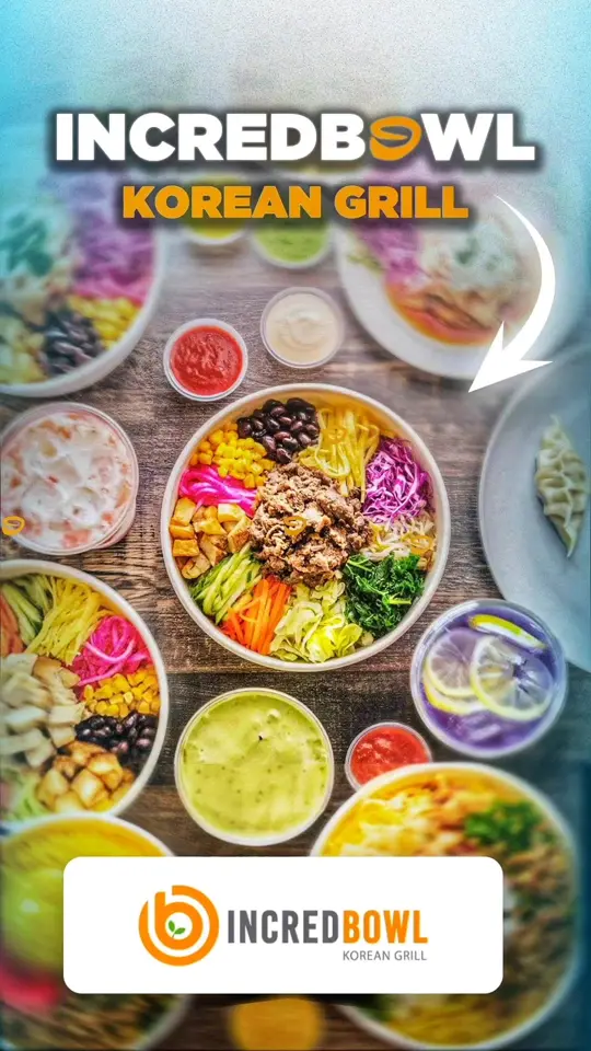 Incredbowl Korean Grill - Lawrenceville in Lawrenceville showing review, healthy korean fast food, video by frankwallfitness on TikTok