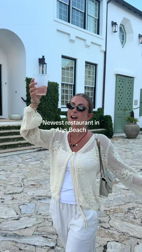 Indaco in Alys Beach showing new restaurant, food review, video by gracencrinaudo on TikTok