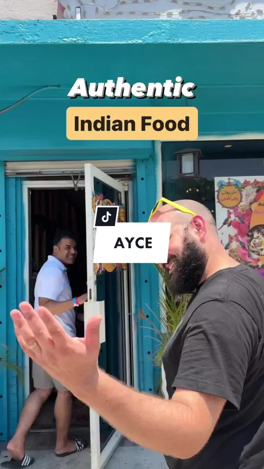 Indian Bistro in St. Pete Beach showing review, food, buffet, mango lassi, video by theroamingmitchells_ on TikTok