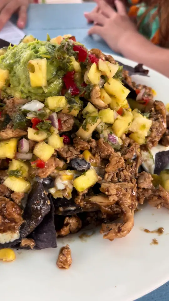 Indigo Shanty in Brunswick showing nachos, dinner, lunch, video by jessiejarrell_ on TikTok
