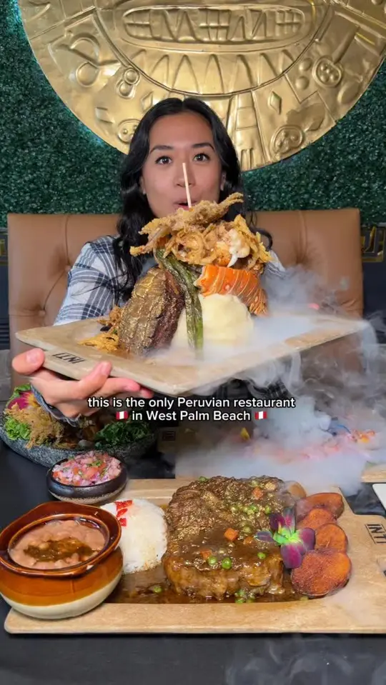 INTI Peruvian Cuisine in West Palm Beach showing food, peruvian cuisine, video by Explore with GG on Facebook