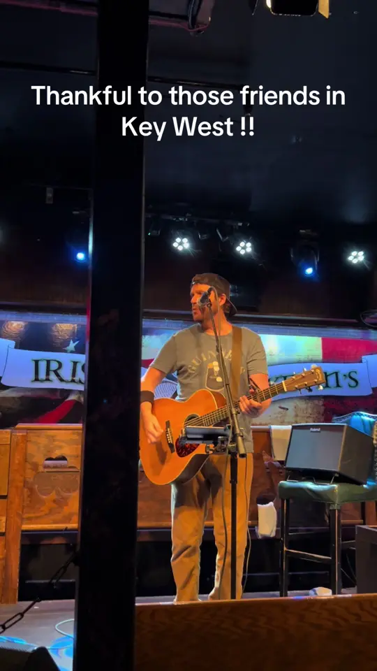 Irish Kevin's in Key West showing live music, sing-alongs, energetic atmosphere, full bar, pub food, gift shop, video by bryantgantter on TikTok
