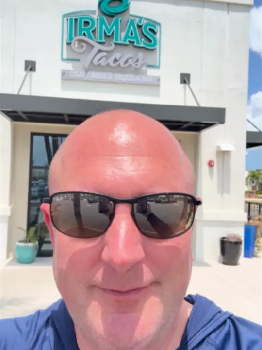 Irma's Tacos, Craft Beer and Tequila Bar in Venice showing visit, tacos, video by peter.leman8 on TikTok