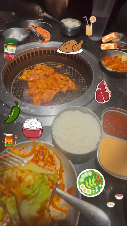 Iron Age Korean Steakhouse - Sandy Springs in Sandy Springs showing visit, food, video by Michael Isiah Bagby on Facebook