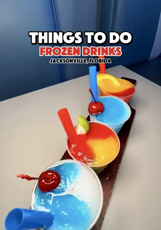 Island Wing Company Grill & Bar - Jacksonville Bartram Market in Jacksonville showing cocktail, frozen drinks, video by laurynxtravels on TikTok